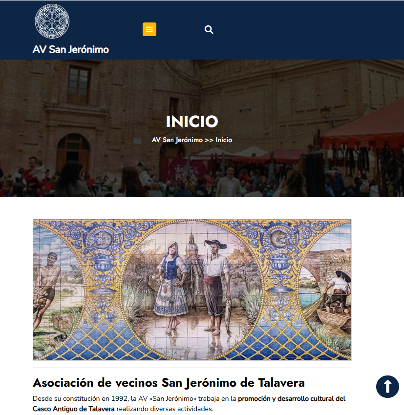 nueva página web