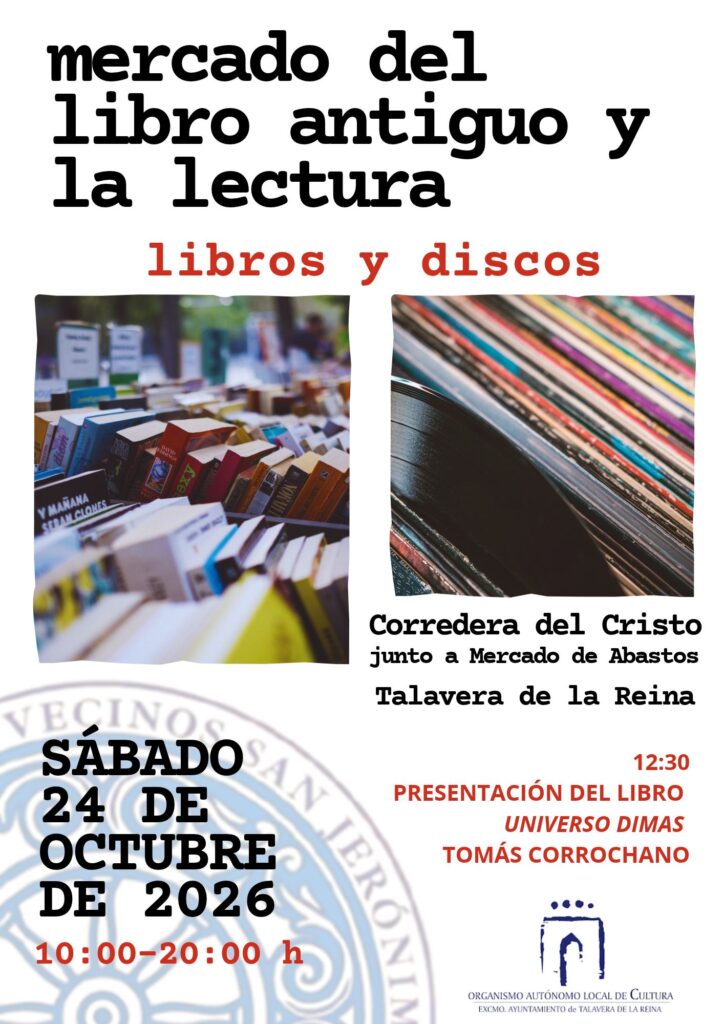 mercado del libro antiguo talavera octubre 26